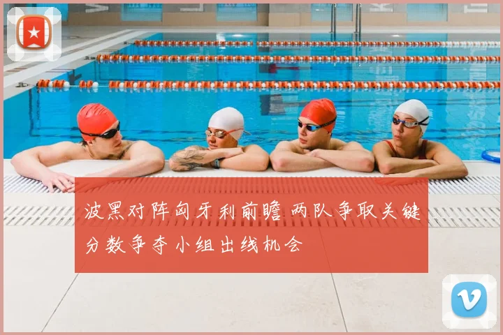 波黑对阵匈牙利前瞻 两队争取关键分数争夺小组出线机会