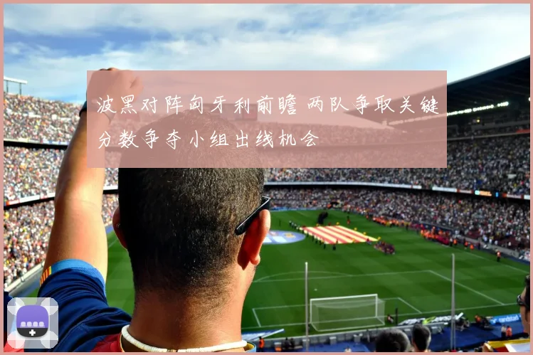 波黑对阵匈牙利前瞻 两队争取关键分数争夺小组出线机会